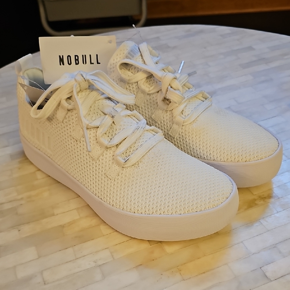 NOBULL Triple White Knit RECS Sneakers